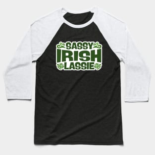 Sassy Irish Lassie Baseball T-Shirt